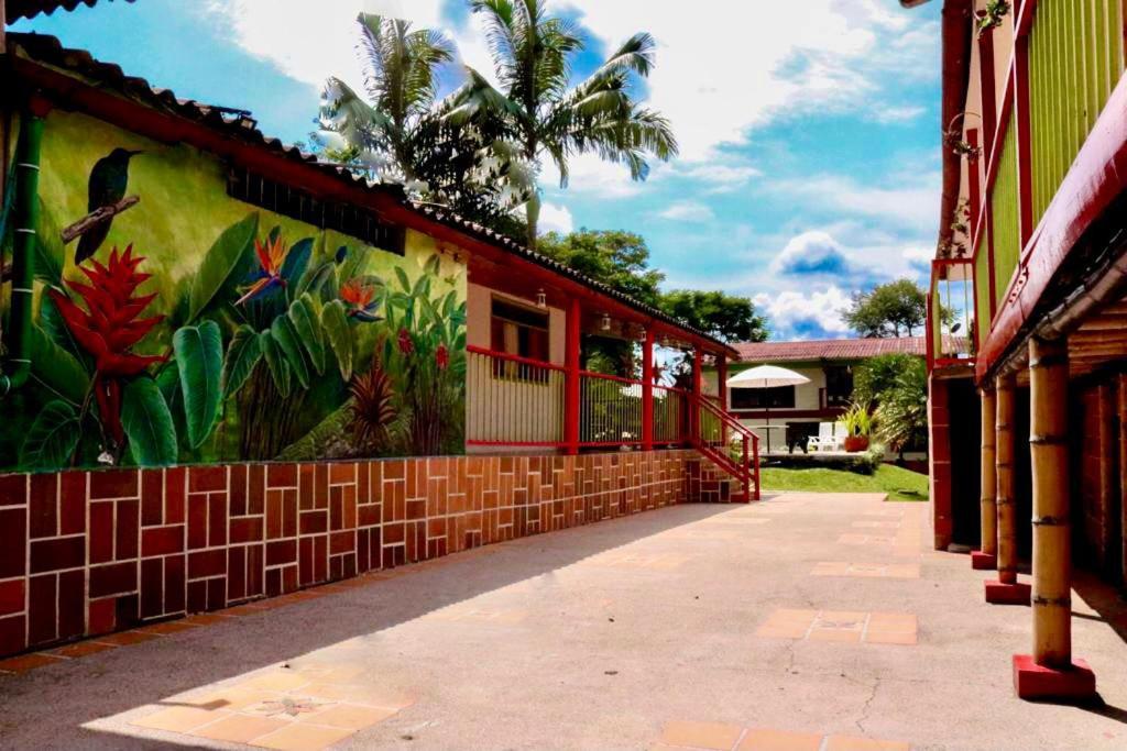 Finca Hotel El Laurel - Parque Del Cafe Montenegro Exterior foto